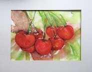 Ready for Picking watercolour Sue Dickens